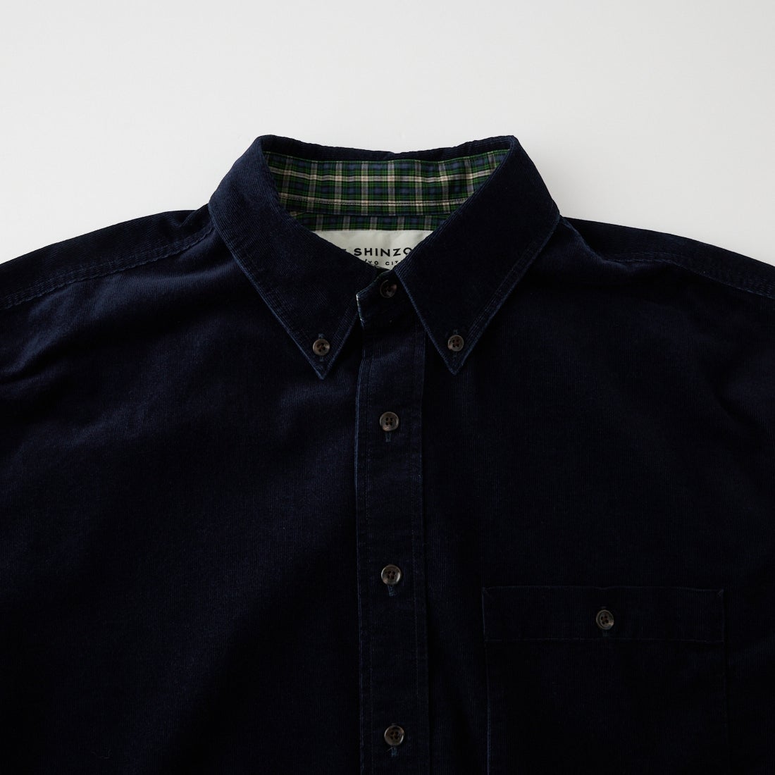 THE SHINZONE [ザ シンゾーン] ウォッシュドコーデュロイシャツ [26AMSBL04] 85 NAVY