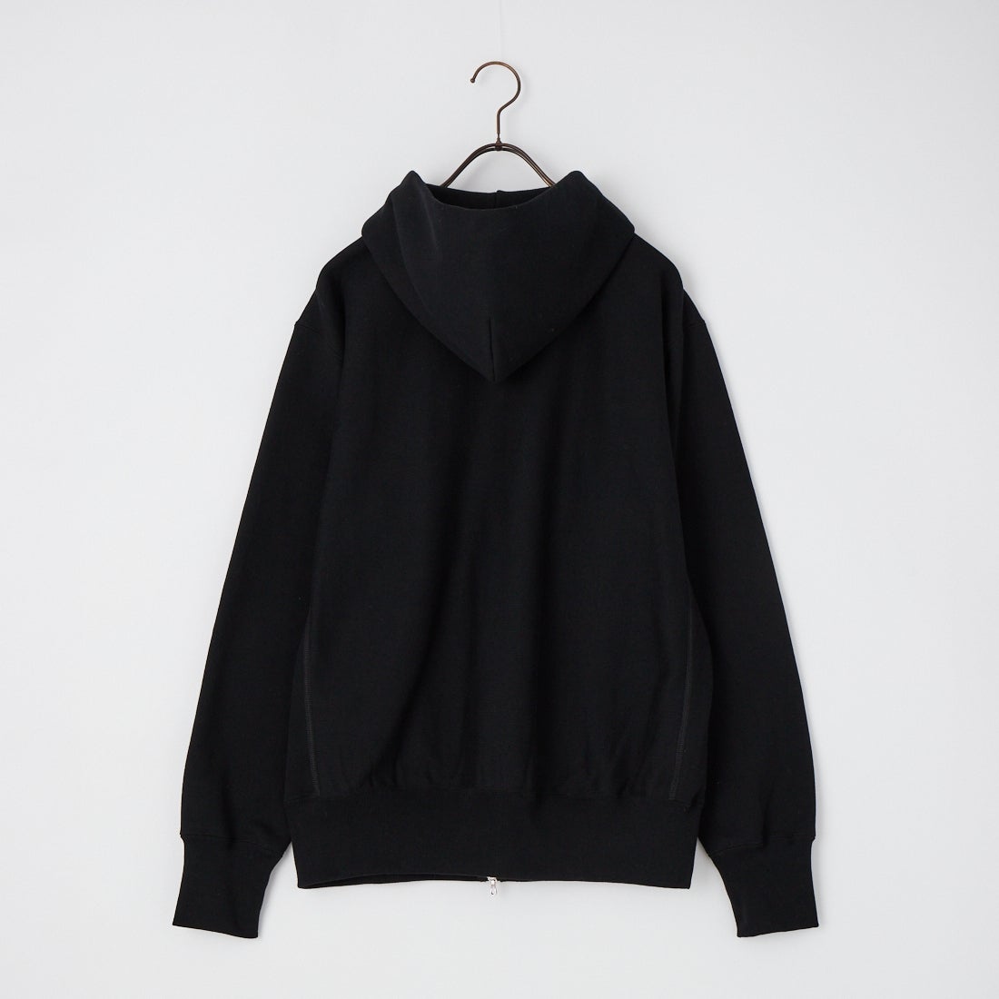 A VONTADE [アボンタージ] リバースジップフーディ [VTD-0650-CS] 10 BLACK