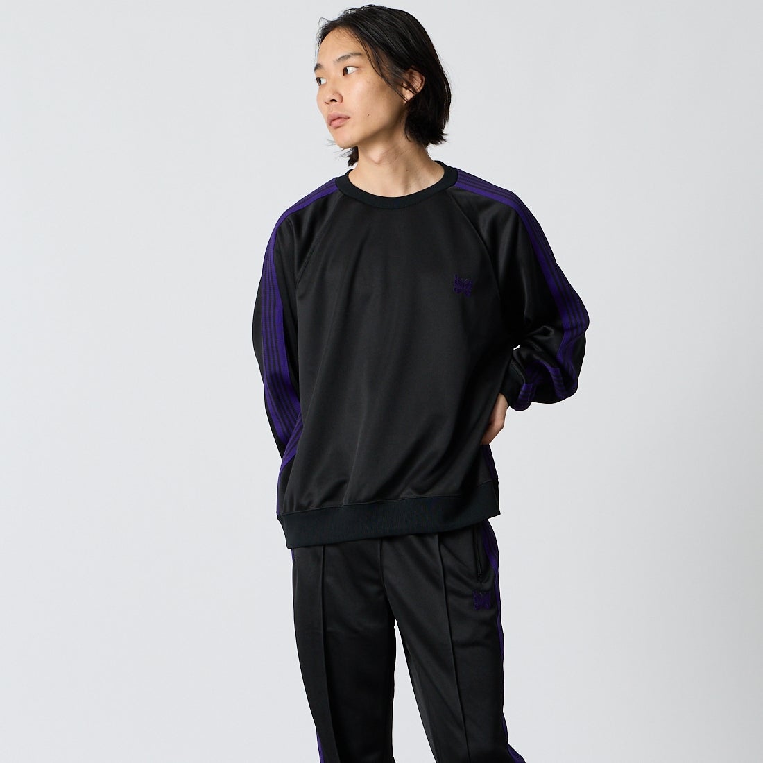 C BLACK&&モデル身長：175cm 着用サイズ：M&&