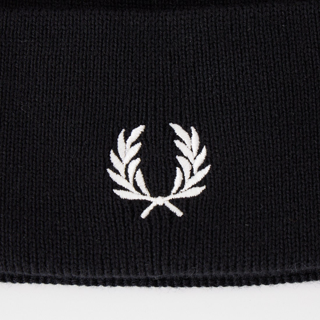FRED PERRY [フレッドペリー] クラシックメリノウールビーニー [C3316] 843 BLK/SN