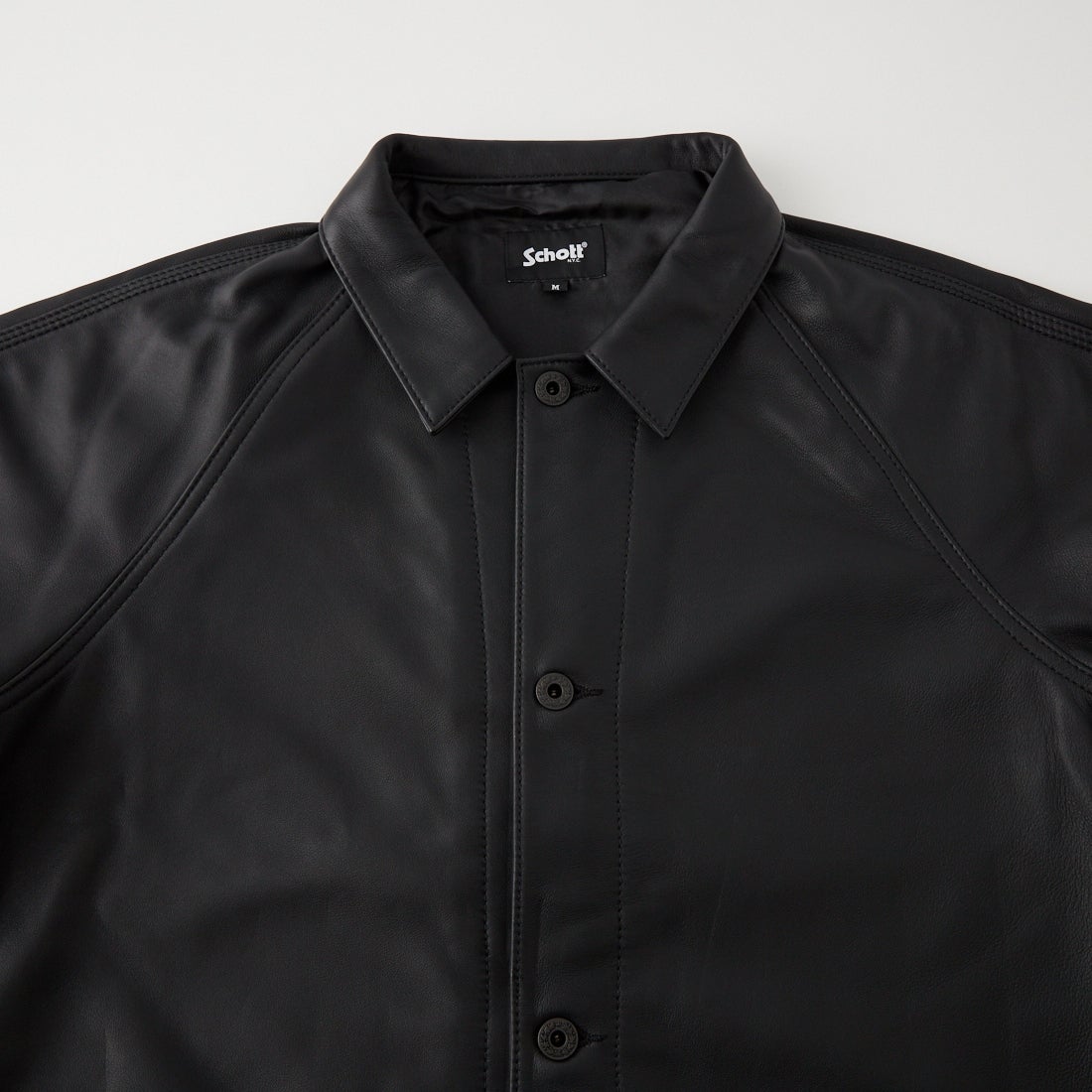 Schott [ショット] ラムレザー カバーオールジャケット [7826950018] 010 BLACK