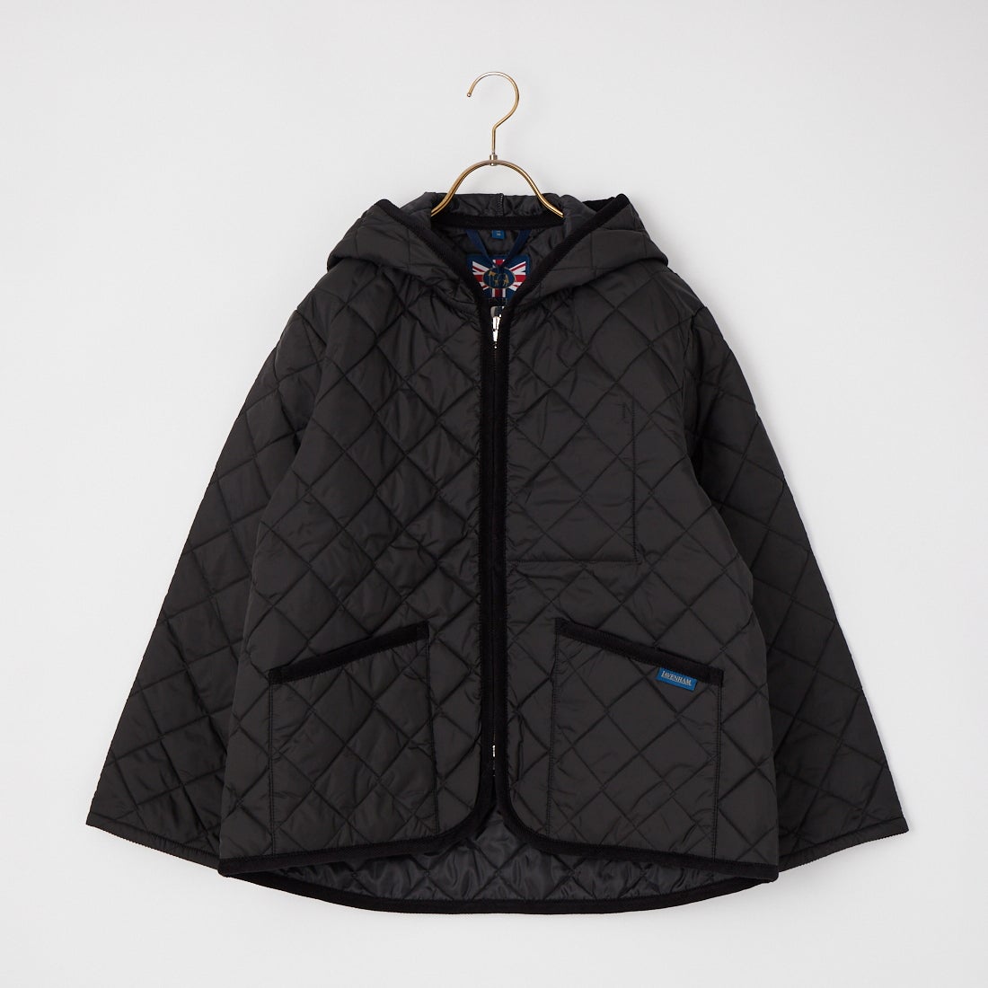 LAVENHAM [ラベンハム] ジップド クレイドン ウィメンズジャケット [LV14116] F44 SABLE