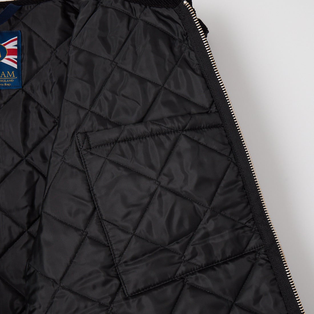 LAVENHAM [ラベンハム] ジップド クレイドン ウィメンズジャケット [LV14116] F44 SABLE