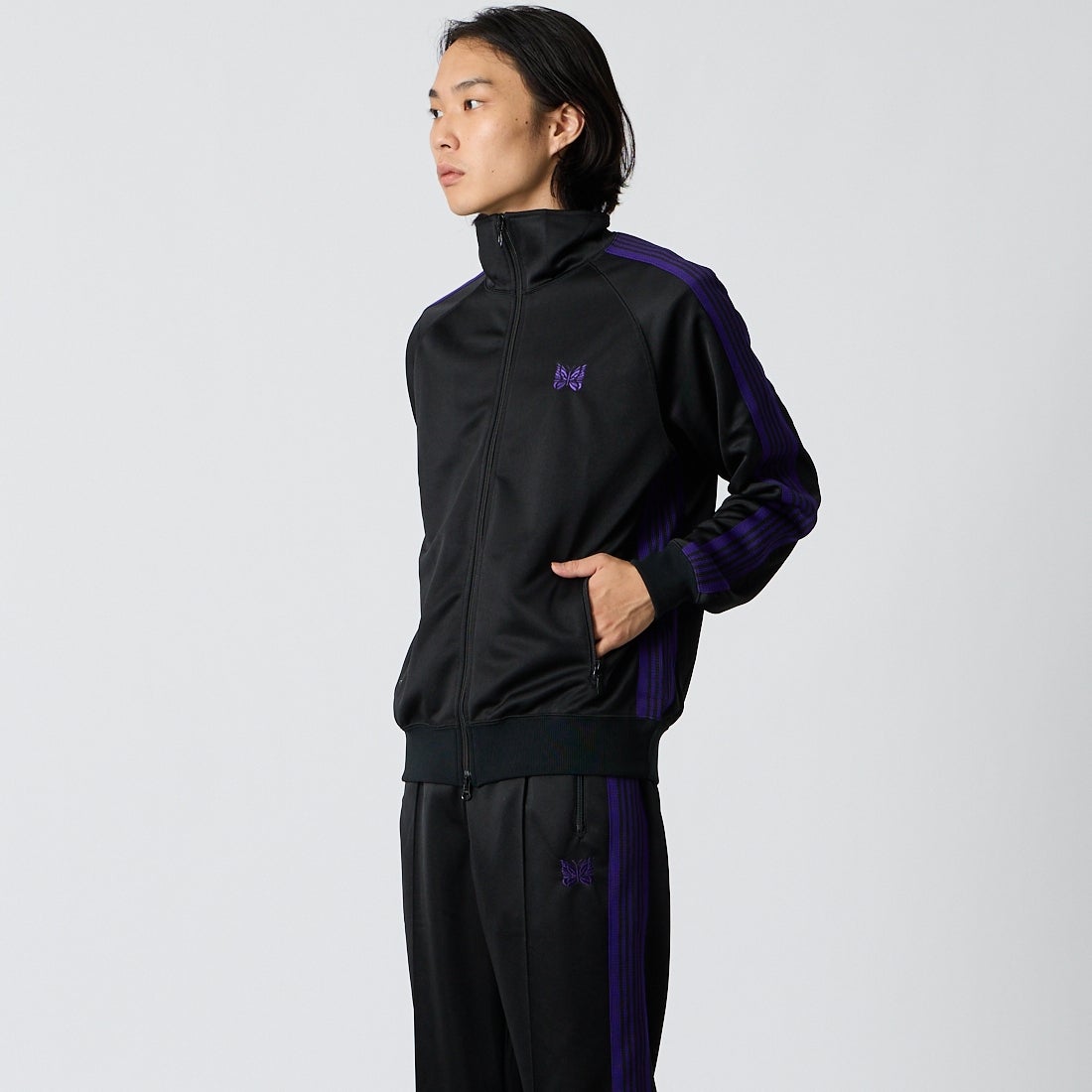 C BLACK&&モデル身長：175cm 着用サイズ：M&&