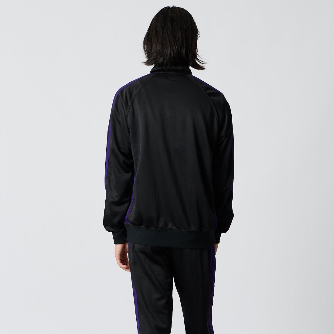 Needles [ニードルズ] トラックジャケット [TY349] C BLACK &&モデル身長：175cm 着用サイズ：M&&