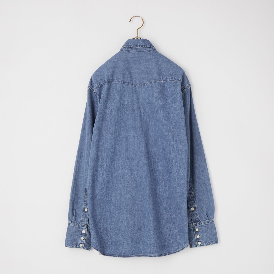 orSlow [オアスロウ] ユーズドウォッシュ デニムウェスタンシャツ [01-8124] 95 DENIM U