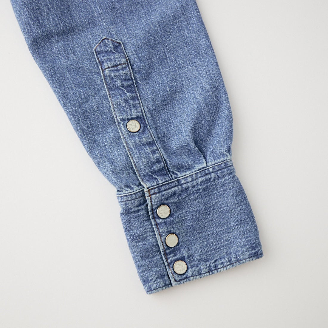 orSlow [オアスロウ] ユーズドウォッシュ デニムウェスタンシャツ [01-8124] 95 DENIM U