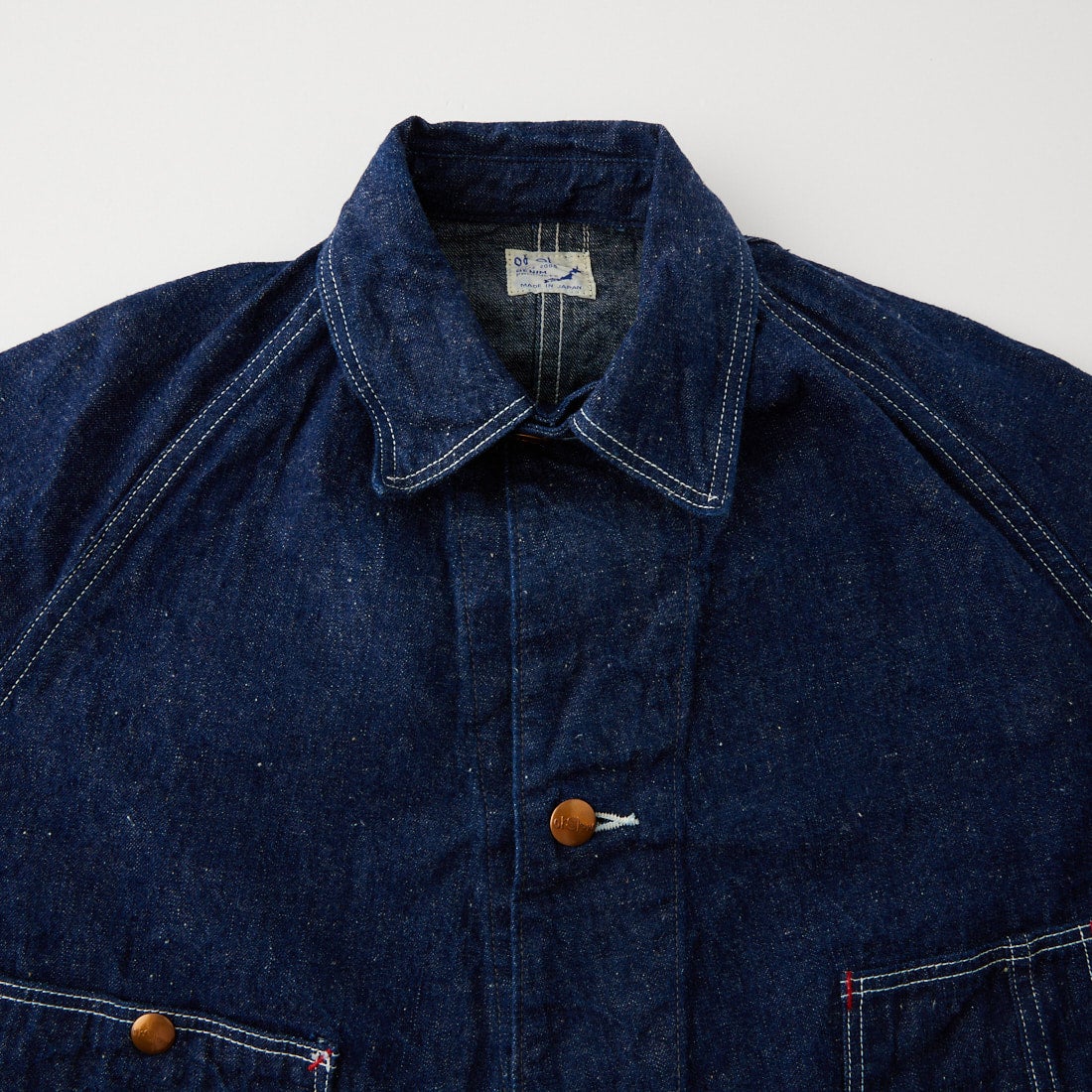 orSlow [オアスロウ] ルーズデニムカバーオールジャケット [00-6141] 81 ONEWASH