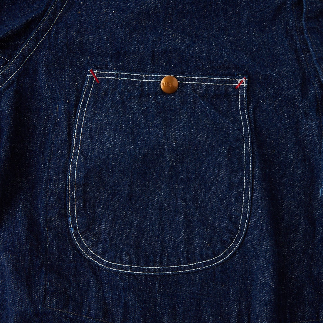 orSlow [オアスロウ] ルーズデニムカバーオールジャケット [00-6141] 81 ONEWASH