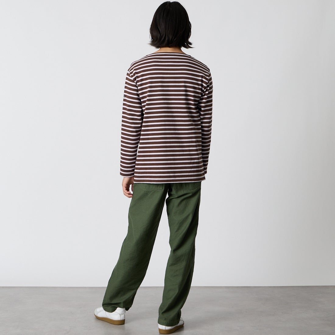 orSlow [オアスロウ] US ARMY ファティーグパンツ [01-5002] 16 GREEN &&モデル身長：175cm 着用サイズ：2&&