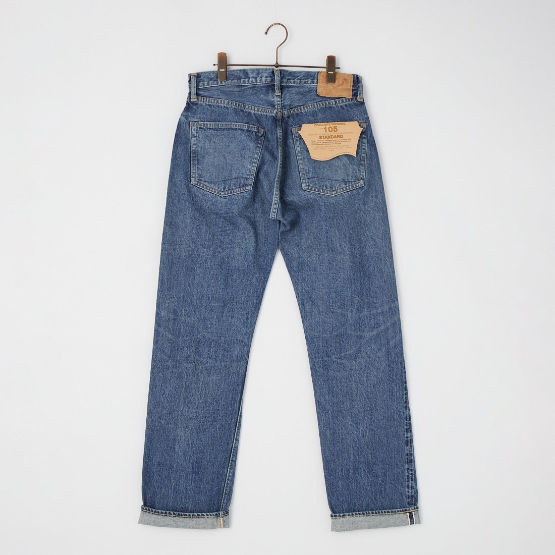 orSlow [オアスロウ] 105 スタンダード セルビッチデニムパンツ [01-1050] 84 2 YEAR