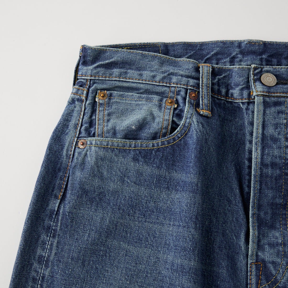 orSlow [オアスロウ] 105 スタンダード セルビッチデニムパンツ [01-1050] 84 2 YEAR