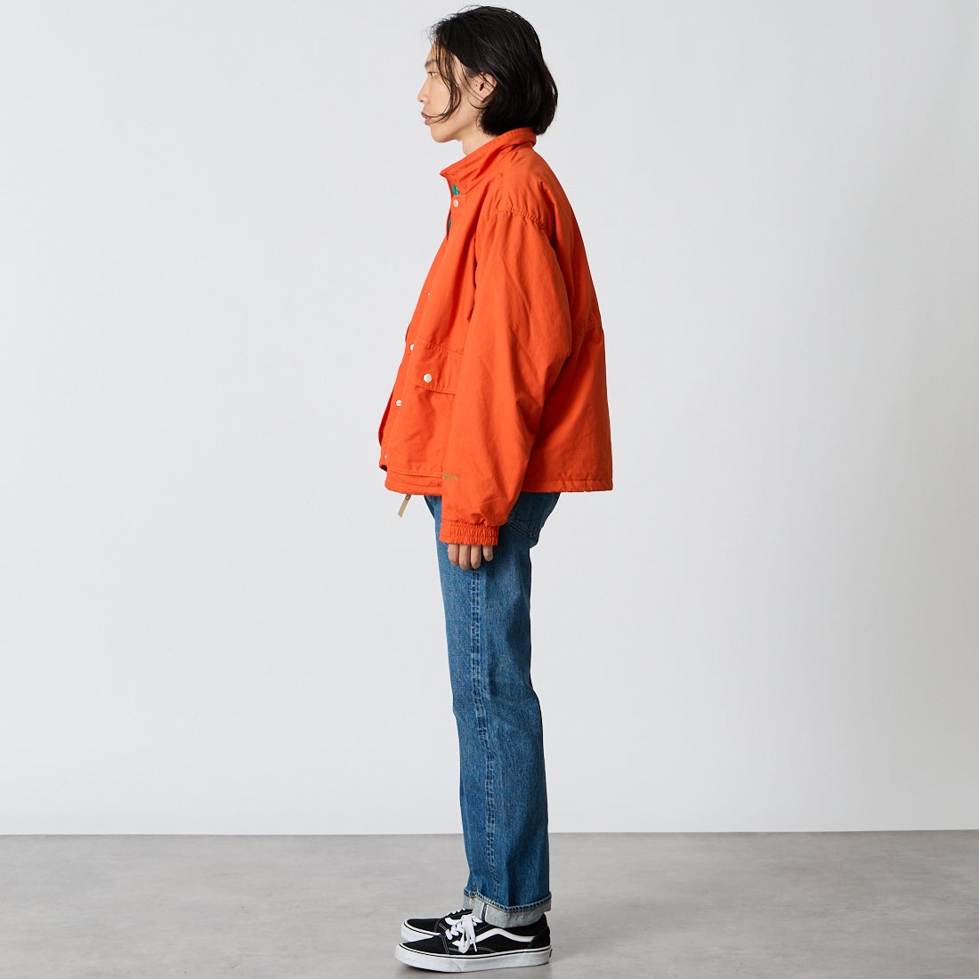 orSlow [オアスロウ] 105 スタンダード セルビッチデニムパンツ [01-1050] 84 2 YEAR &&モデル身長：175cm 着用サイズ：2&&
