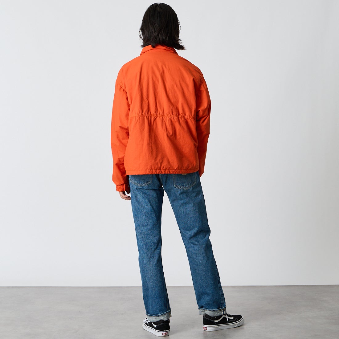 orSlow [オアスロウ] 105 スタンダード セルビッチデニムパンツ [01-1050] 84 2 YEAR &&モデル身長：175cm 着用サイズ：2&&