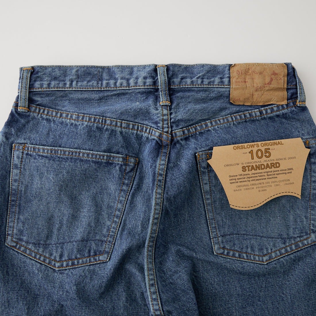 orSlow [オアスロウ] 105 スタンダード セルビッチデニムパンツ [01-1050] 84 2 YEAR