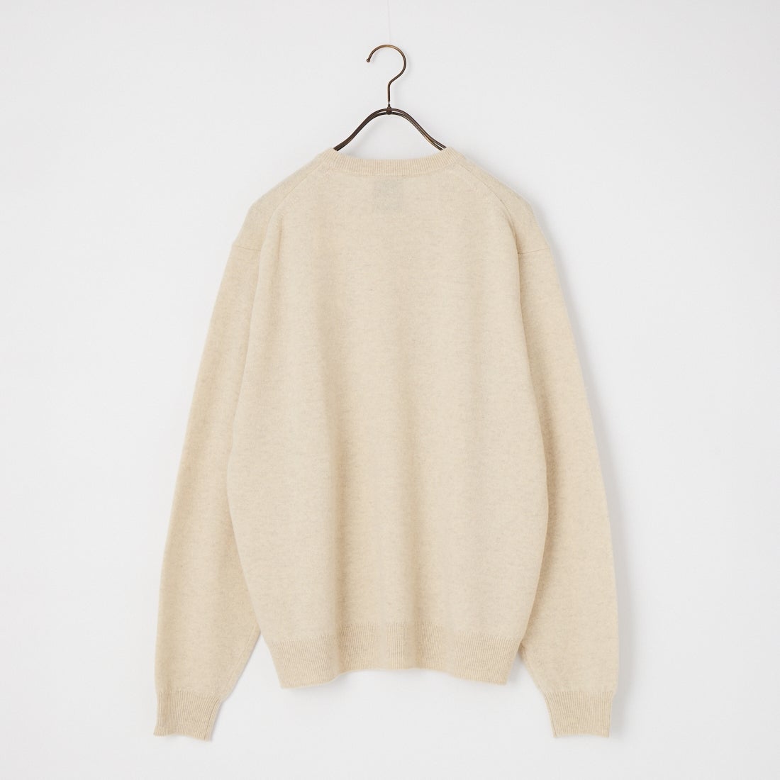 DANTON [ダントン] クルーネックプルオーバーニット [DT-D0028LMW] OATMEAL