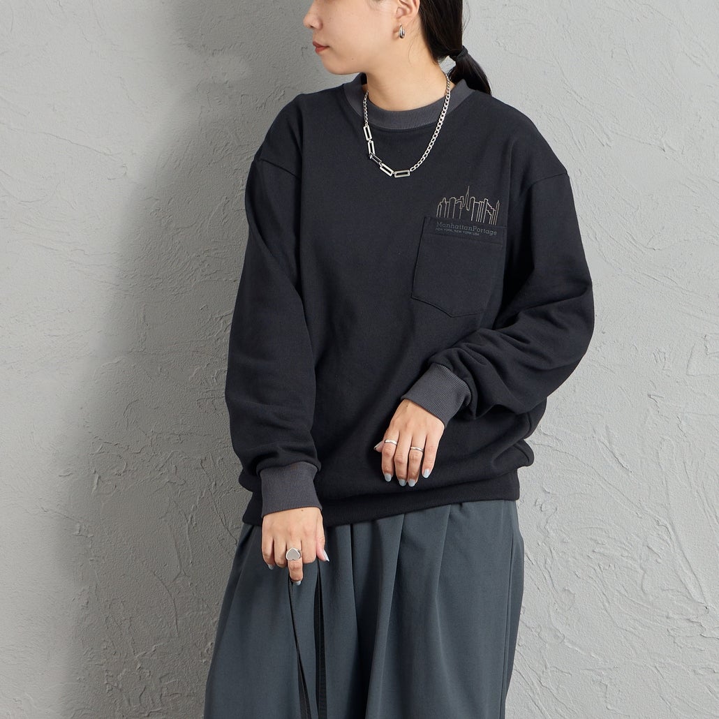 BLACK&&モデル身長：156cm 着用サイズ：S&&