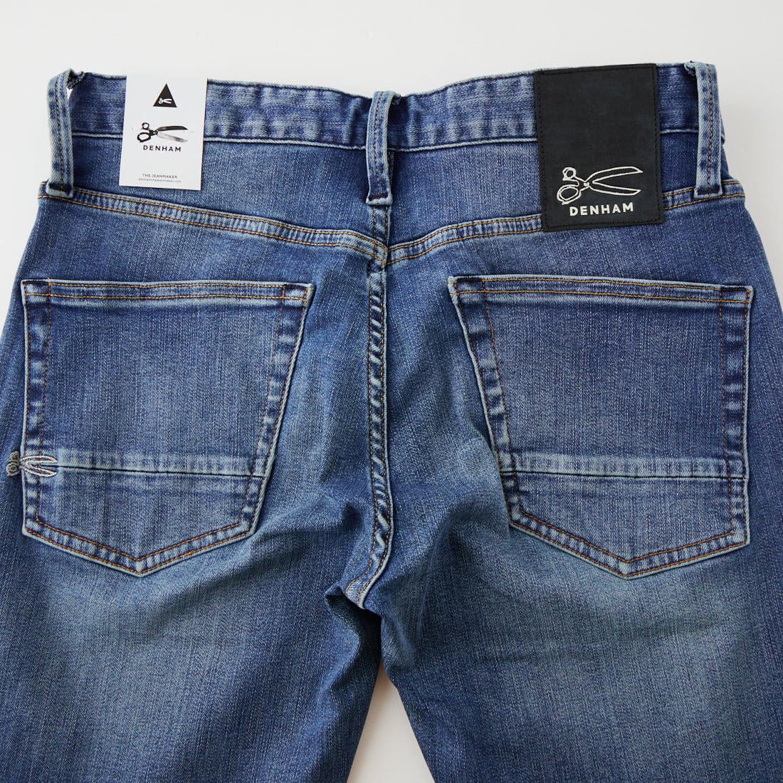 DENHAM [デンハム] スリムフィットジーンズ RAZOR [RAZOR-FMMBI] MID BLUE