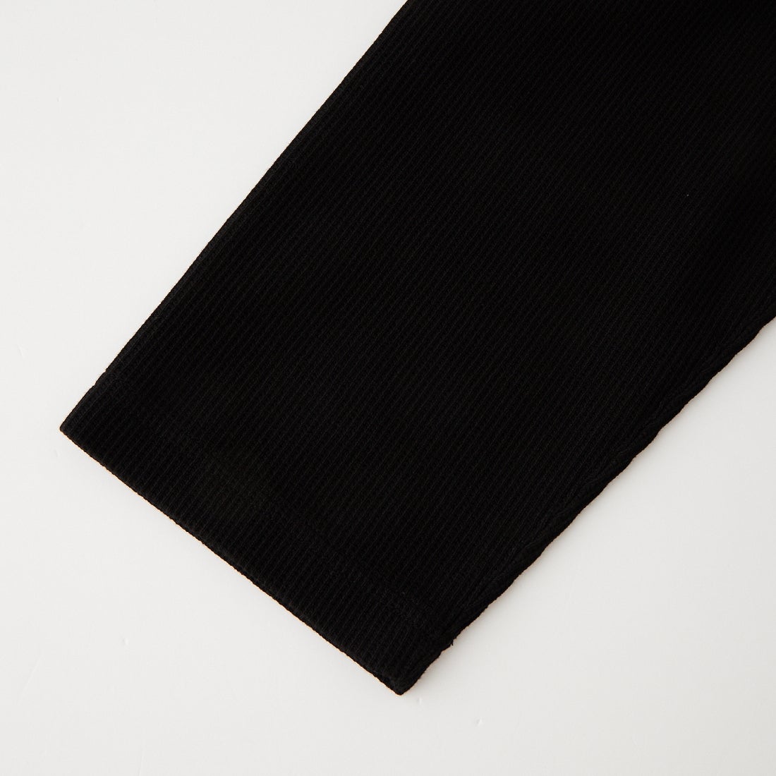 blurhms ROOTSTOCK [ブラームス ルーツストック] ラフ&スムース サーマルラグランベースボールTシャツ [BROOTS26F15] 04 BLACK