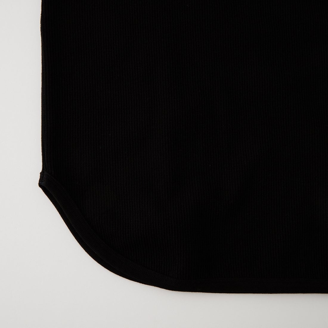 blurhms ROOTSTOCK [ブラームス ルーツストック] ラフ&スムース サーマルラグランベースボールTシャツ [BROOTS26F15] 04 BLACK