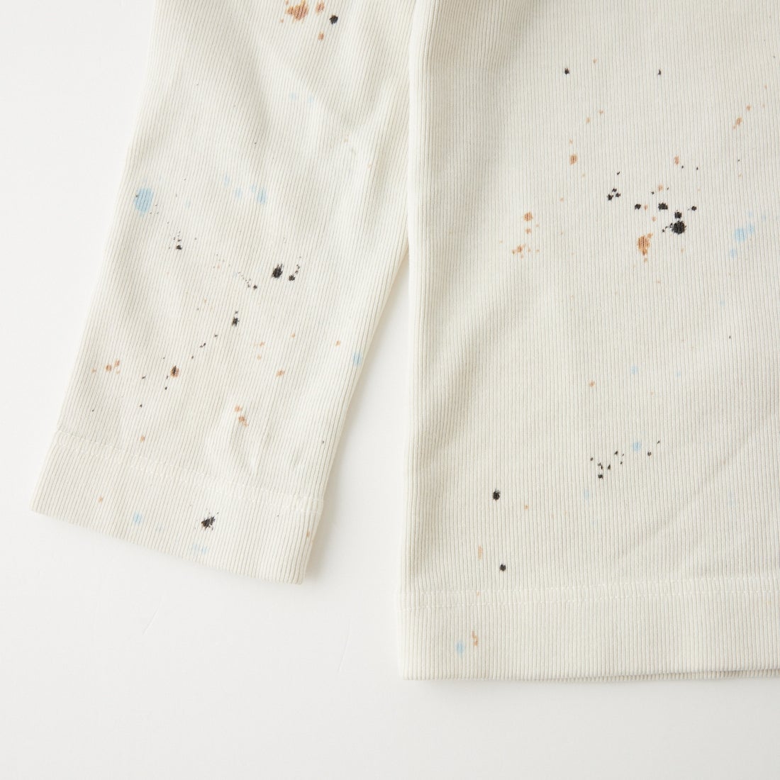 BOW WOW [バウワウ] ペイントフットボールTシャツ [BWU-PFS] WHITE