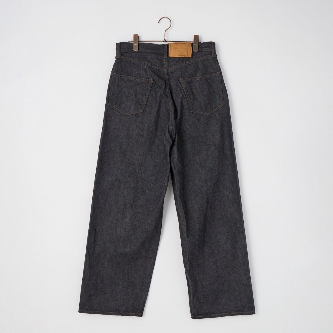blurhms ROOTSTOCK [ブラームス ルーツストック] 13.5oz デニムワイドパンツ [BROOTS25S8F26] 02 S.BLACK