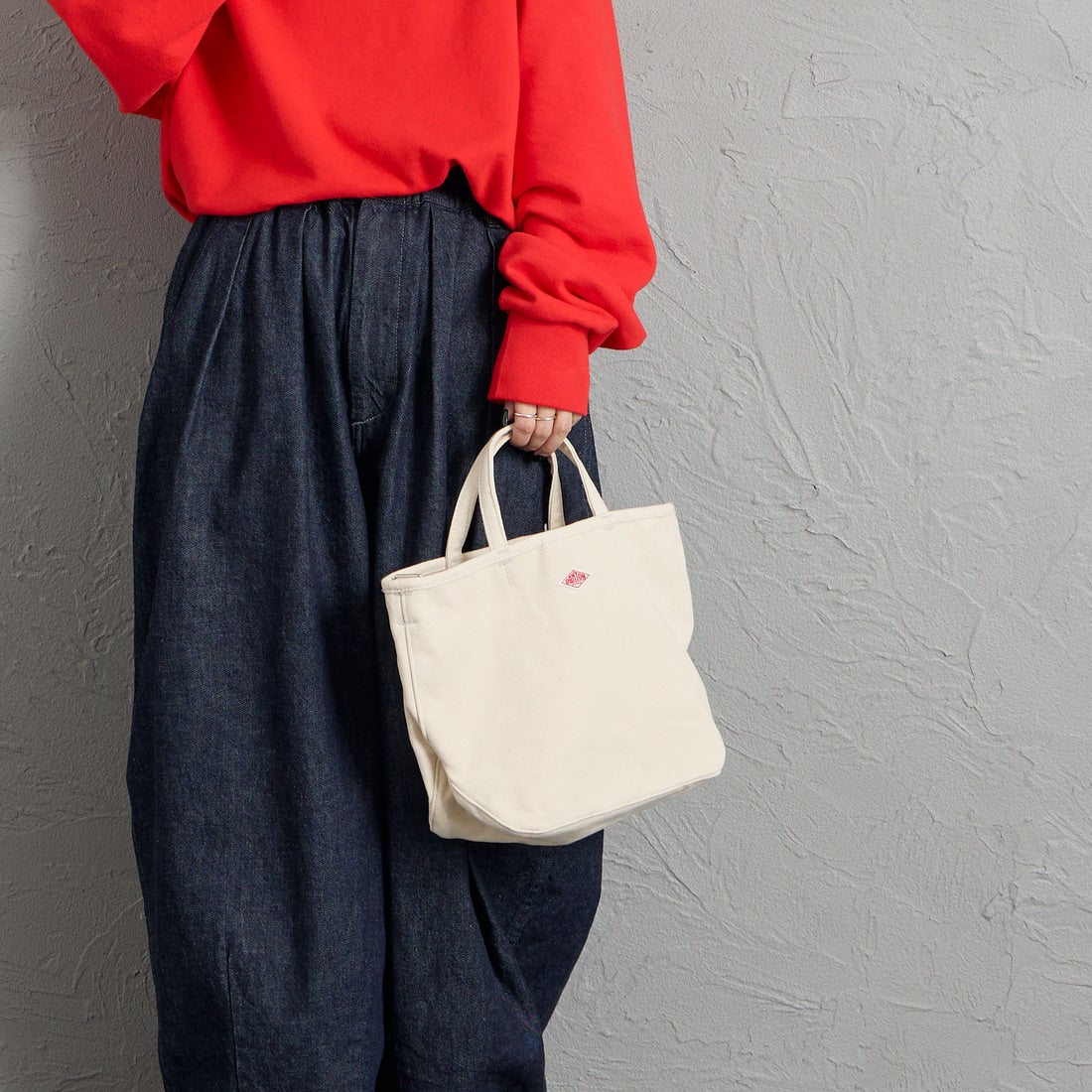 DANTON [ダントン] コットンキャンバス2WAYバッグ [ORSAY-MOYEN] ECRU