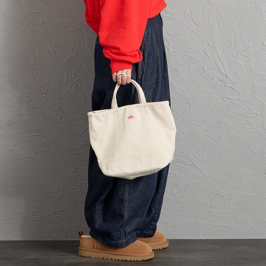 DANTON [ダントン] コットンキャンバス2WAYバッグ [ORSAY-MOYEN] ECRU