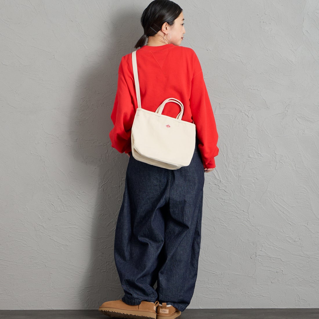 DANTON [ダントン] コットンキャンバス2WAYバッグ [ORSAY-MOYEN] ECRU