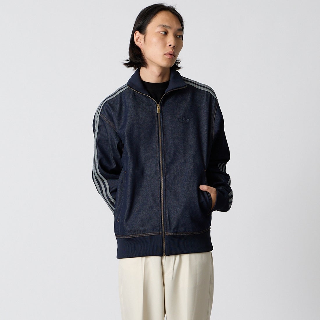 adidas Originals [アディダス オリジナルス] ファイヤーバード アディカラー ローデニムトラックトップ [MBP59] KS4971