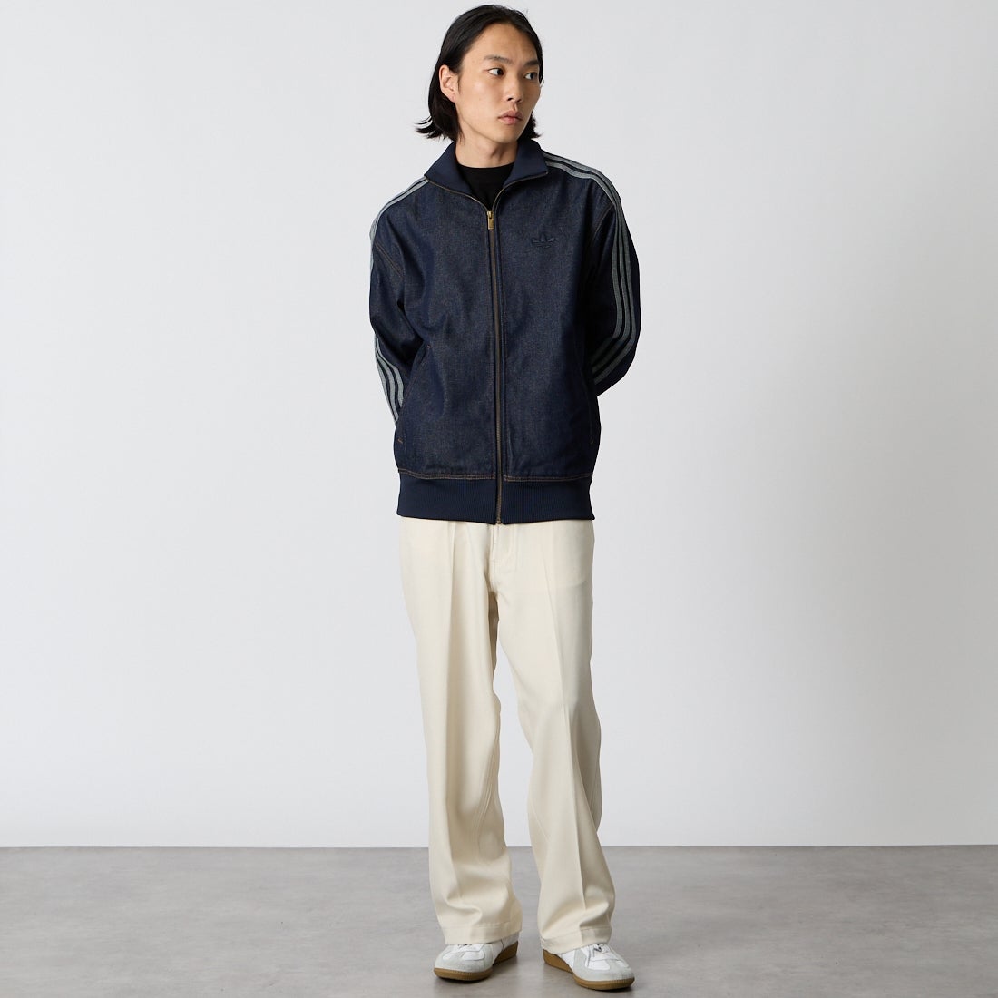 adidas Originals [アディダス オリジナルス] ファイヤーバード アディカラー ローデニムトラックトップ [MBP59] KS4971