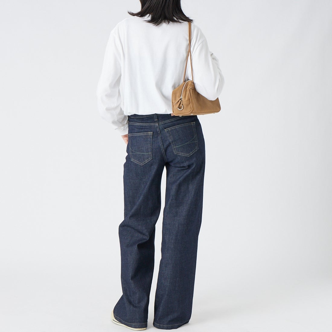 GOOD ROCK SPEED [グッドロックスピード] Marilyn Monroe / ロングスリーブTシャツ [26MRM203W] WHITE &&モデル身長：162cm 着用サイズ：F&&