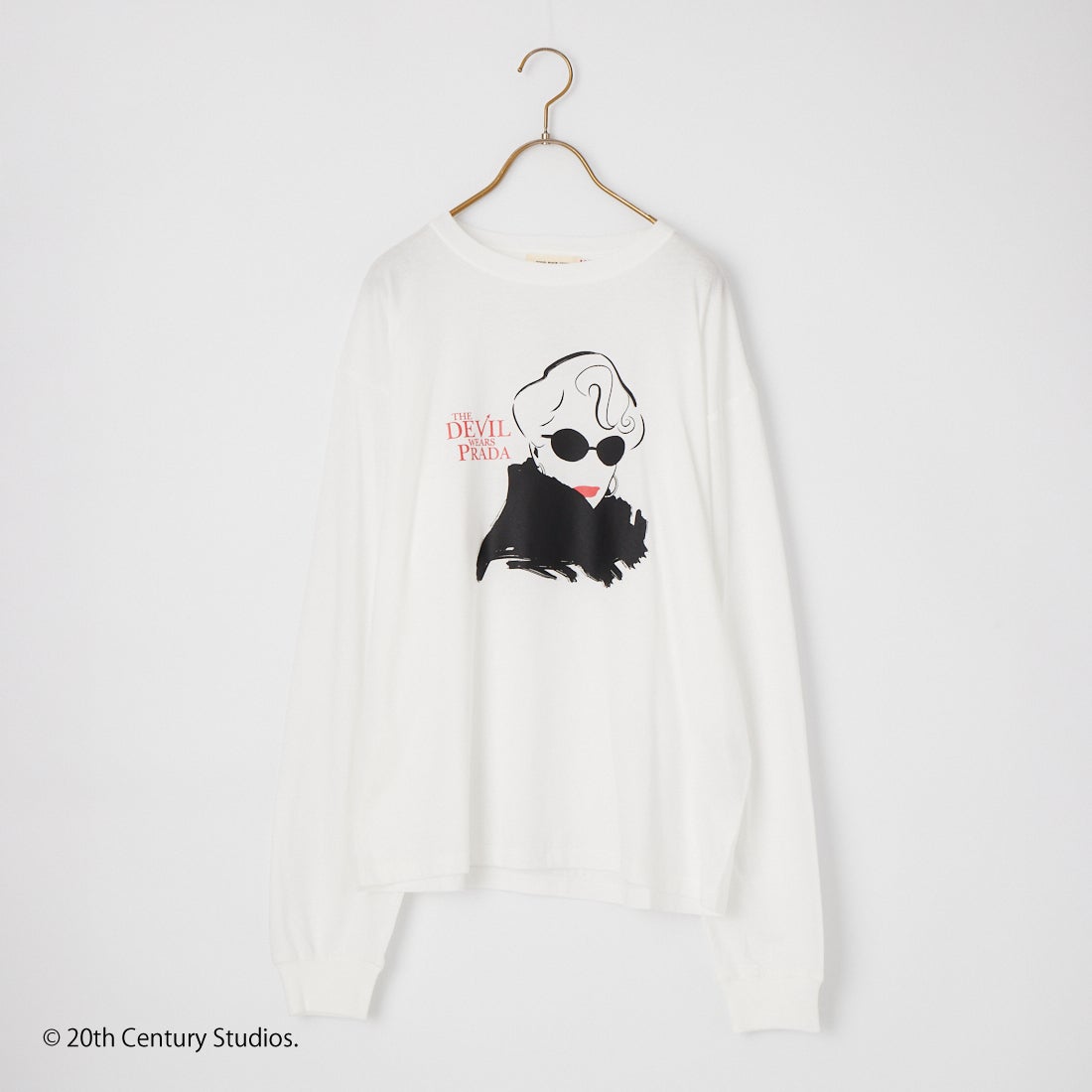 GOOD ROCK SPEED [グッドロックスピード] アートロングスリーブTシャツ [26FOX213W] WHITE