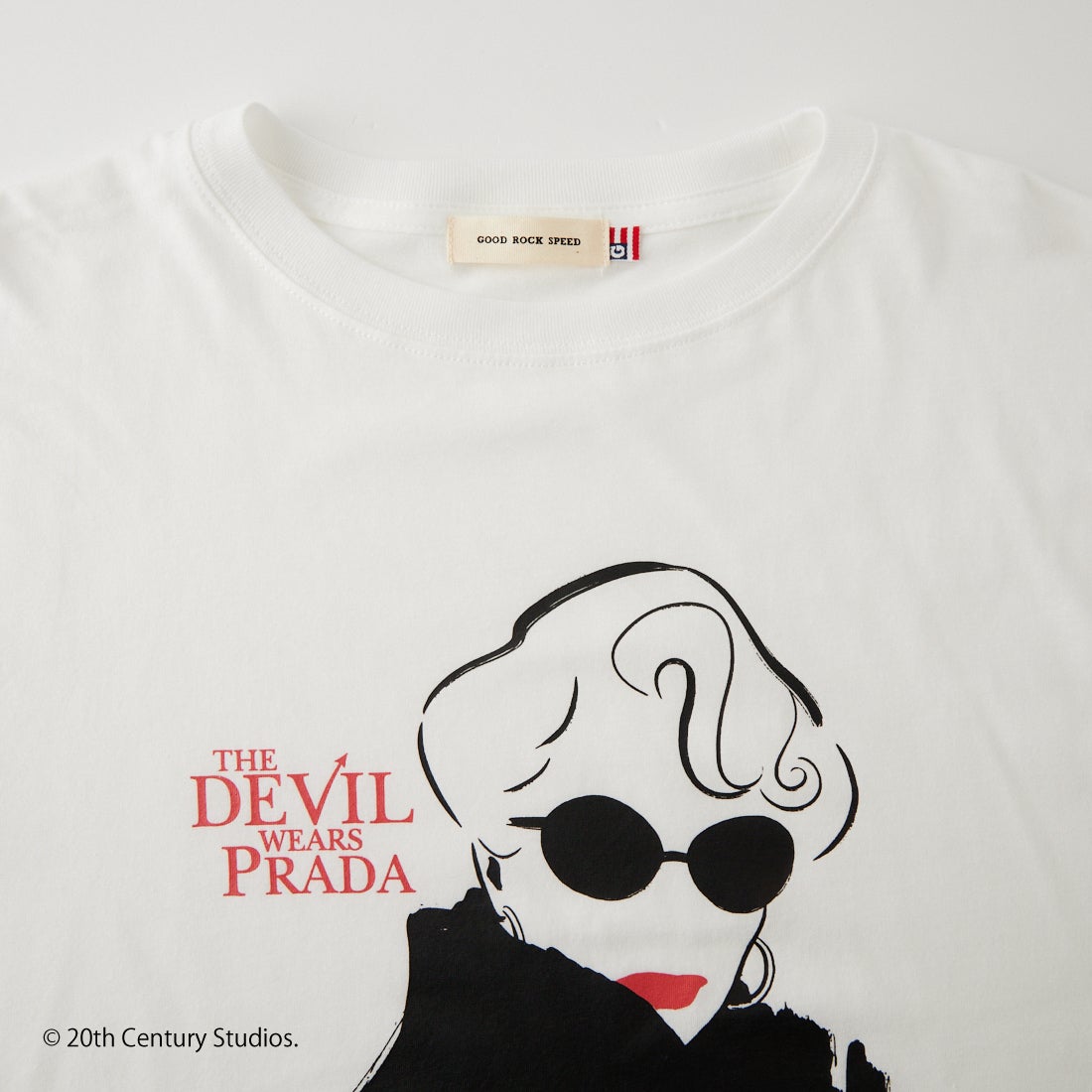 GOOD ROCK SPEED [グッドロックスピード] アートロングスリーブTシャツ [26FOX213W] WHITE