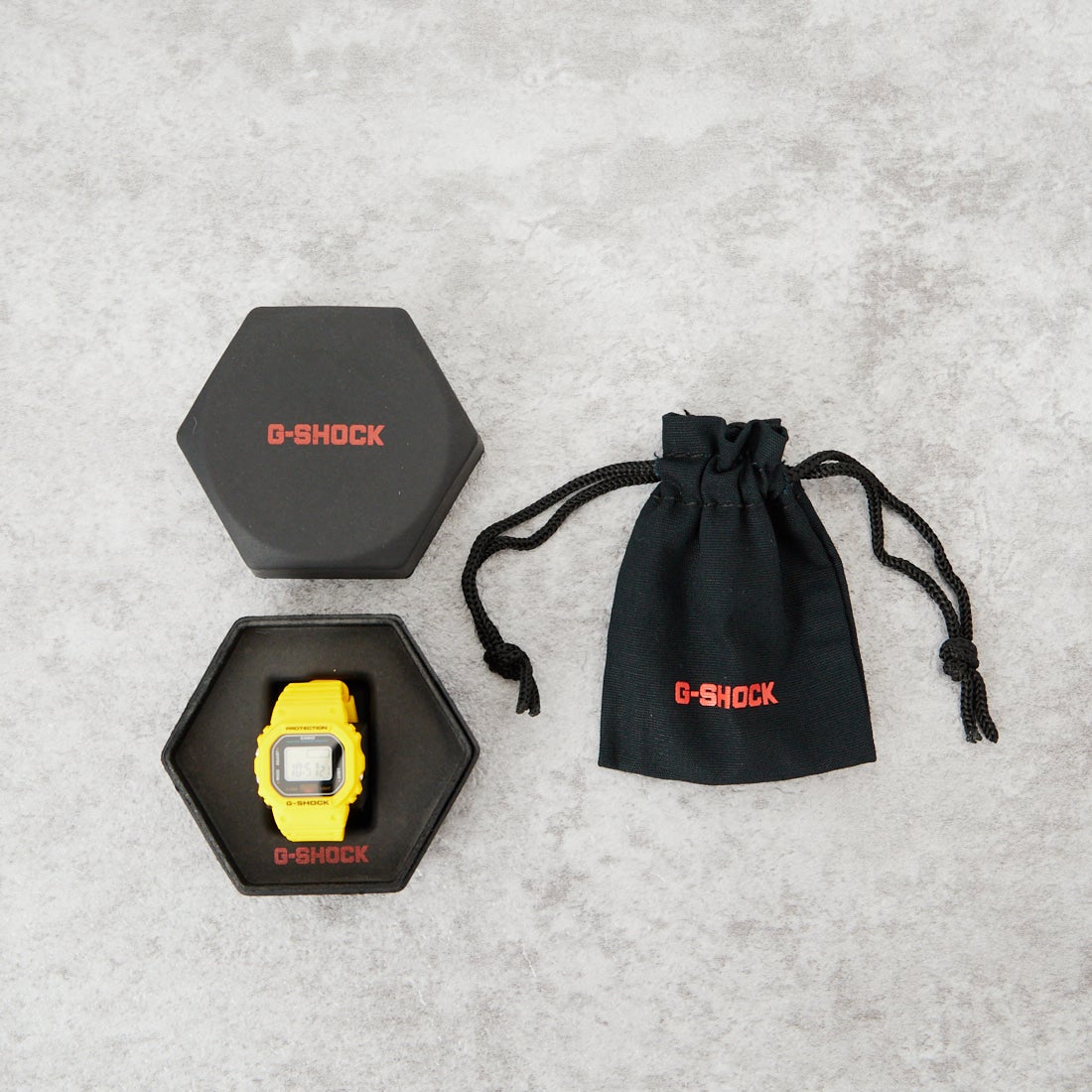 CASIO [カシオ] G-SHOCK nano [DWN-5600-9JR] YELLOW