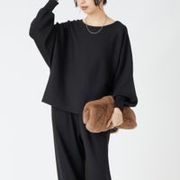 19 BLACK&&モデル身長：162cm 着用サイズ：F&&