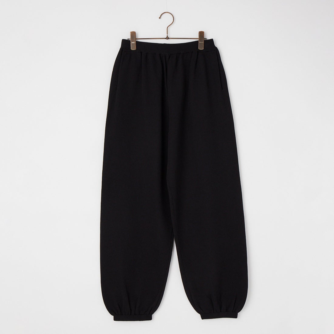 TORRAZZO DONNA [トラッゾドンナ] ベーシックニットパンツ [6269-554] 19 BLACK