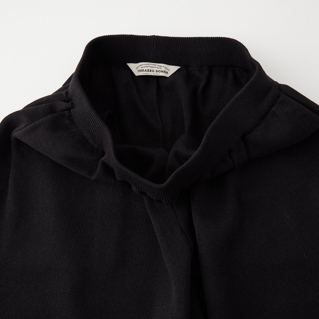 TORRAZZO DONNA [トラッゾドンナ] ベーシックニットパンツ [6269-554] 19 BLACK