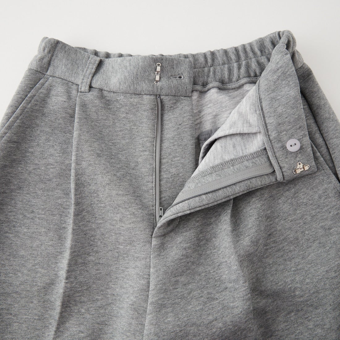 Jeans Factory Clothes [ジーンズファクトリークローズ] ダンボールタックワイドパンツ [21269067] ｸﾞﾚｰ