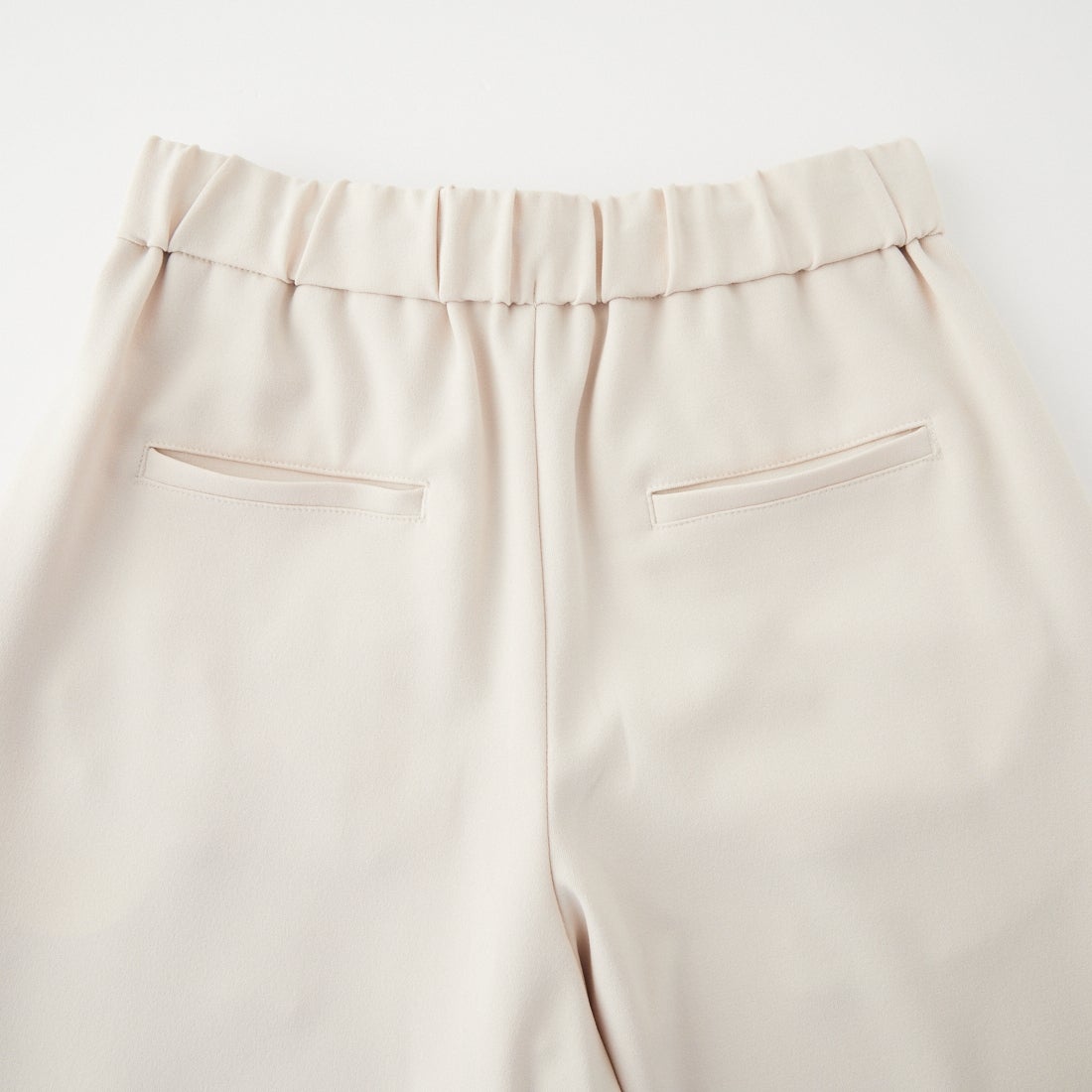 Jeans Factory Clothes [ジーンズファクトリークローズ] 杢調ツイルストレッチワイドパンツ [J-4652] OFF BEIGE