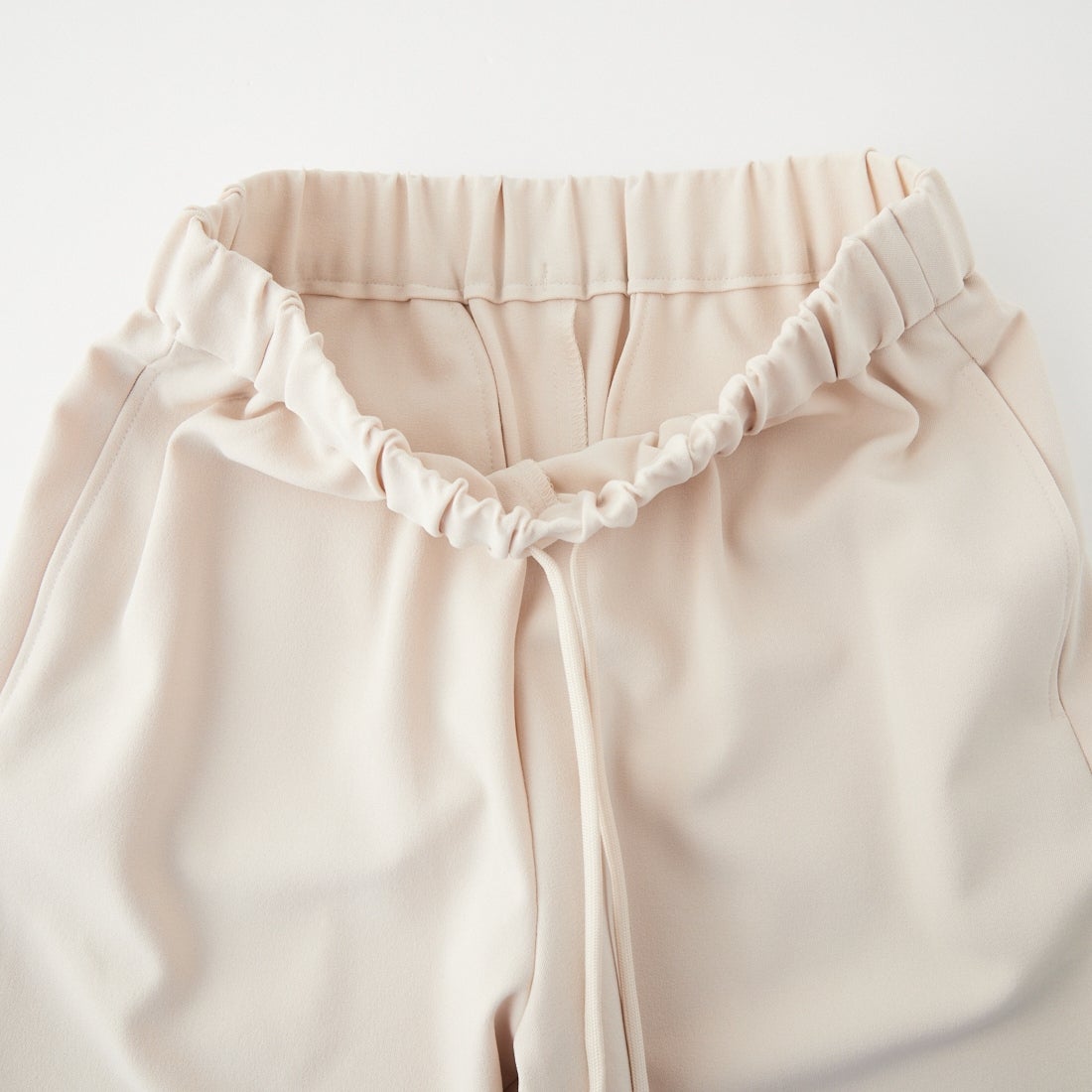 Jeans Factory Clothes [ジーンズファクトリークローズ] 杢調ツイルストレッチワイドパンツ [J-4652] OFF BEIGE
