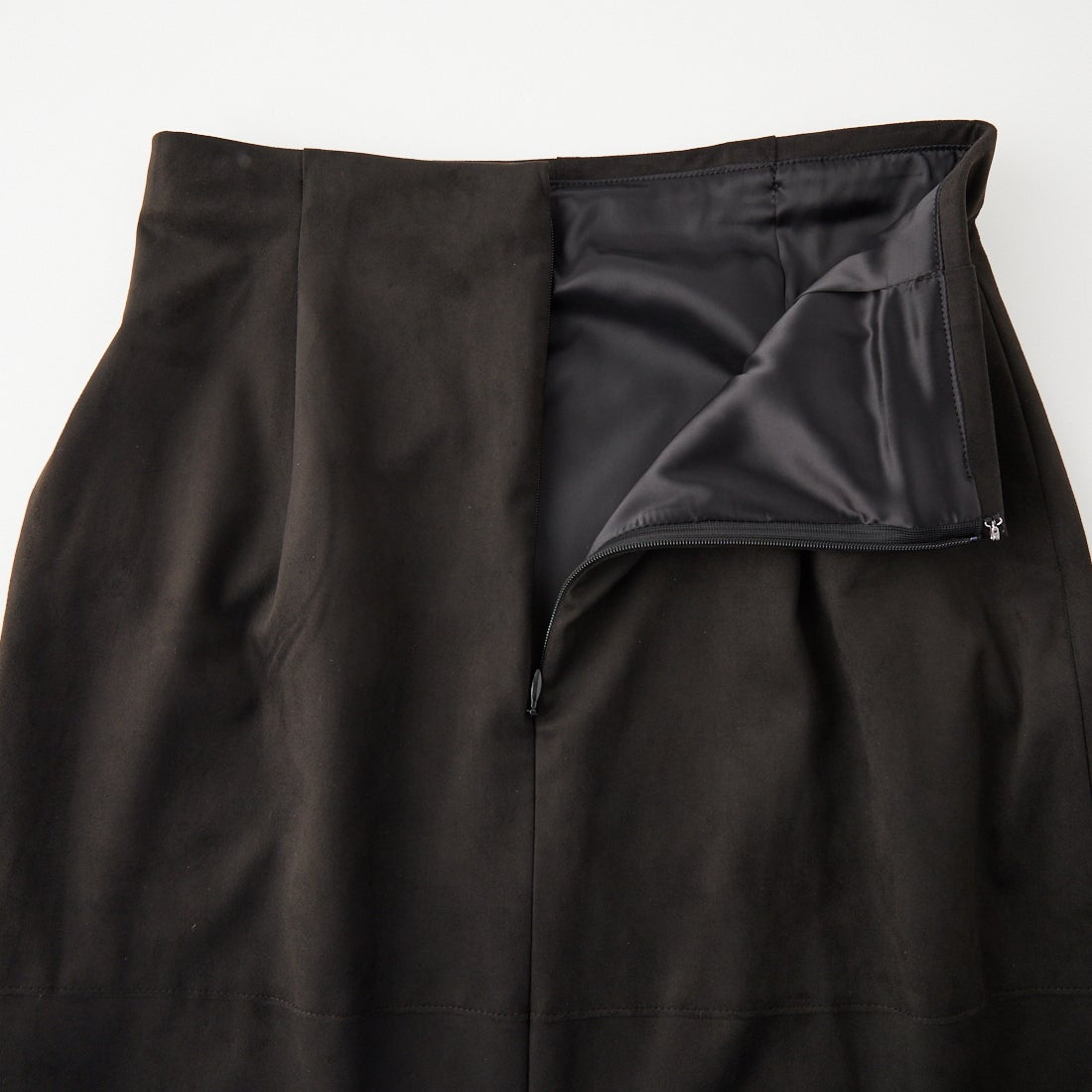 Jeans Factory Clothes [ジーンズファクトリークローズ] フェイクスエードタイトスカート [J-4974] BLACK