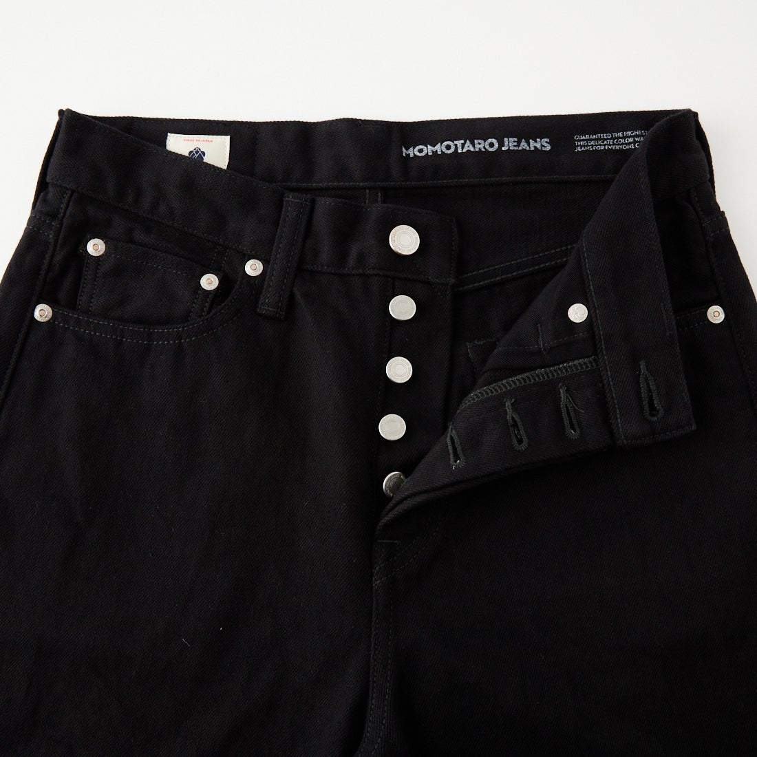 MOMOTARO JEANS [モモタロウ ジーンズ] 100 ストレートブラックデニム