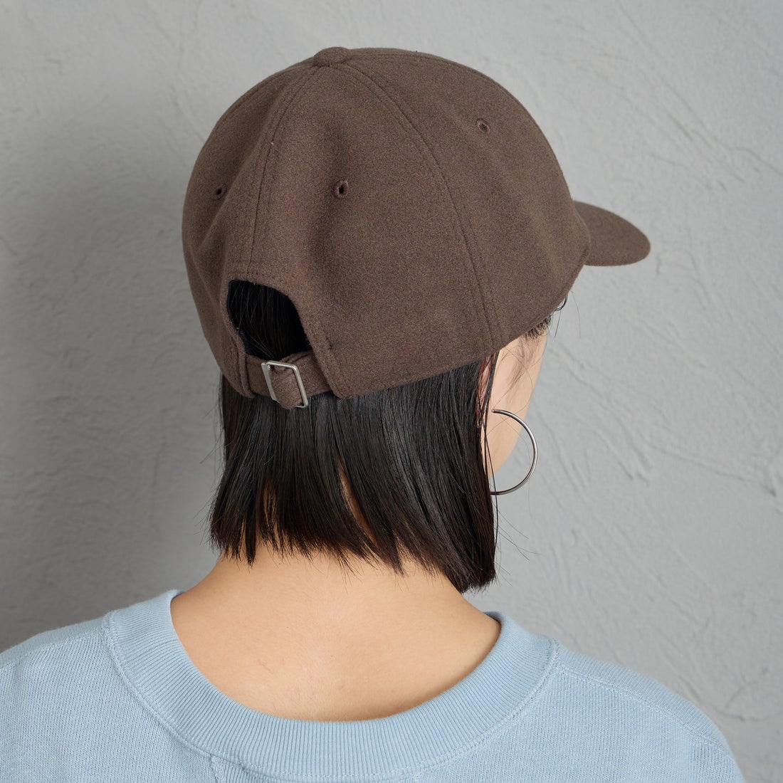 DANTON [ダントン] メルトンジャージー 6パネルキャップ [DT-H0393LMG] BROWN