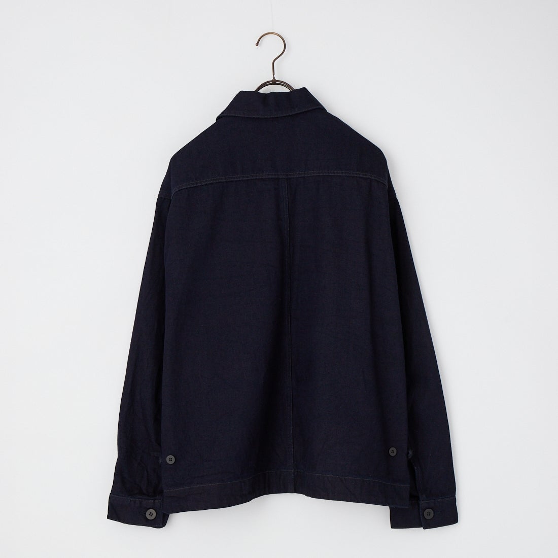 STILL BY HAND [スティルバイハンド] 12oz デニムジャケット [DN02263] DARK NAVY