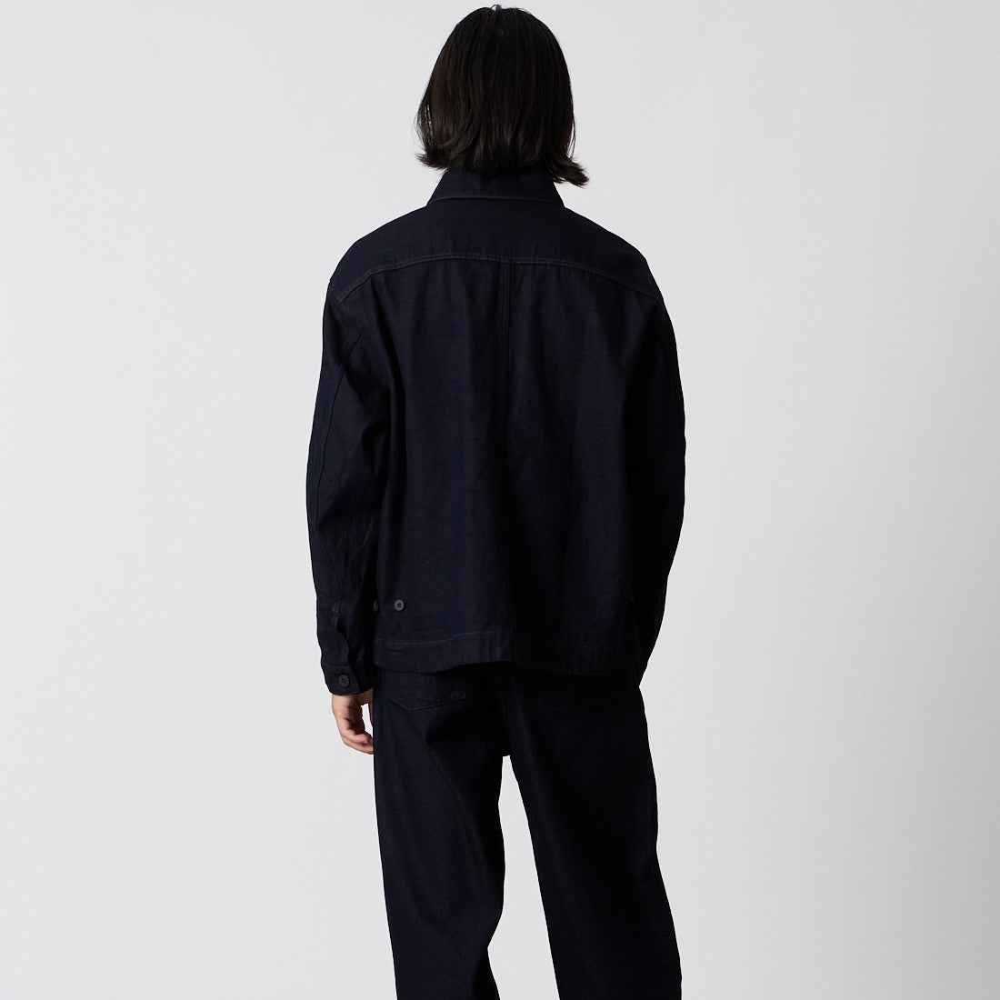 STILL BY HAND [スティルバイハンド] 12oz デニムジャケット [DN02263] DARK NAVY
