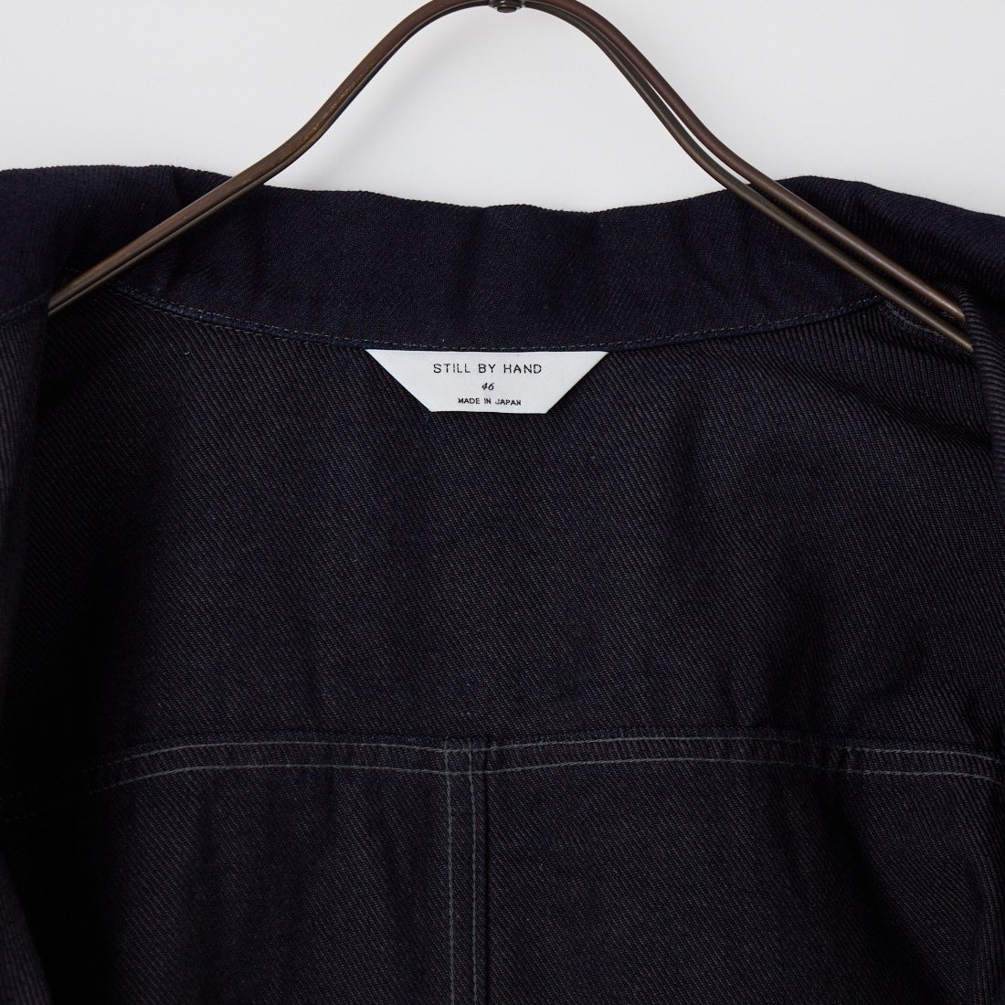 STILL BY HAND [スティルバイハンド] 12oz デニムジャケット [DN02263] DARK NAVY