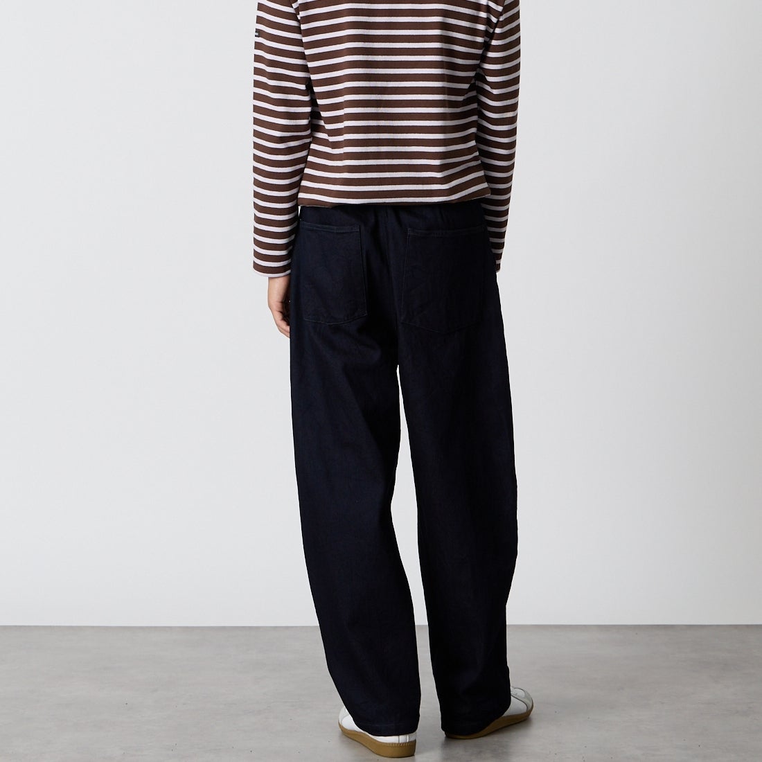 STILL BY HAND [スティルバイハンド] 12oz デニムディープタックパンツ [DN01263] DARK NAVY