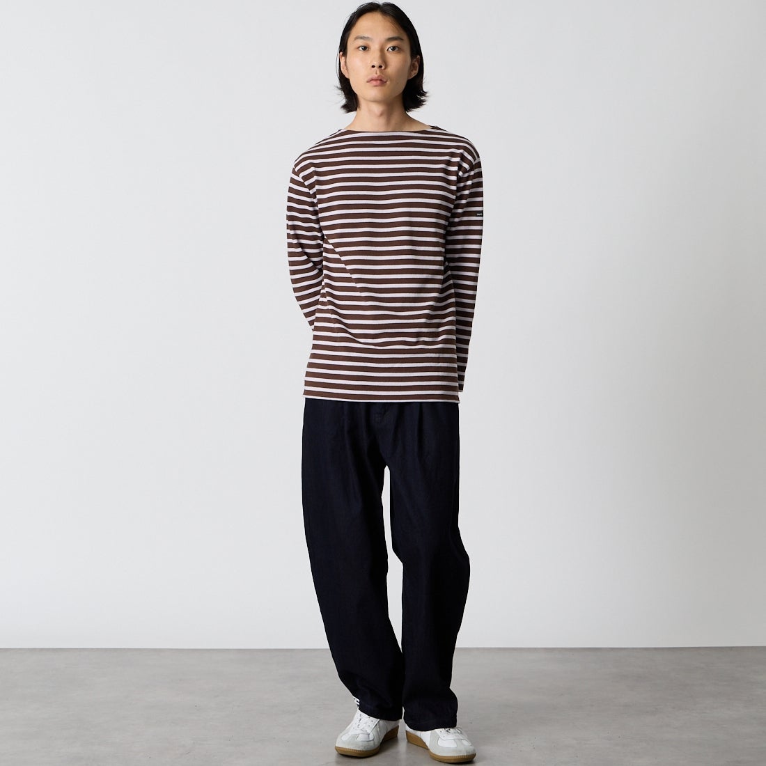STILL BY HAND [スティルバイハンド] 12oz デニムディープタックパンツ [DN01263] DARK NAVY