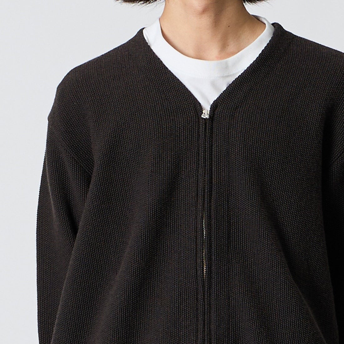 STILL BY HAND [スティルバイハンド] ジップカーディガン [KN02263